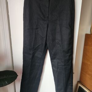 J.Crew Kate Straight-Leg Pants Size 2 Tall Blk NWT HighRise all Season Stretch